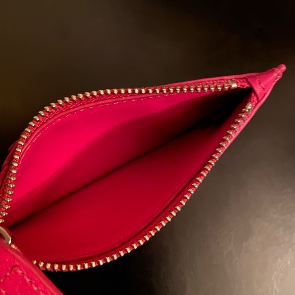 Royce Pink Leather Wallet - Picture 3 of 5